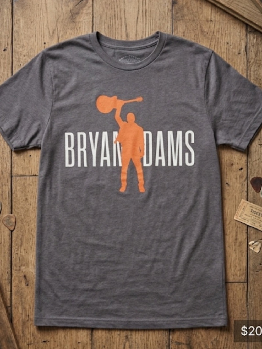 Bryan Adams Tour Shirt Men’s Size Snall